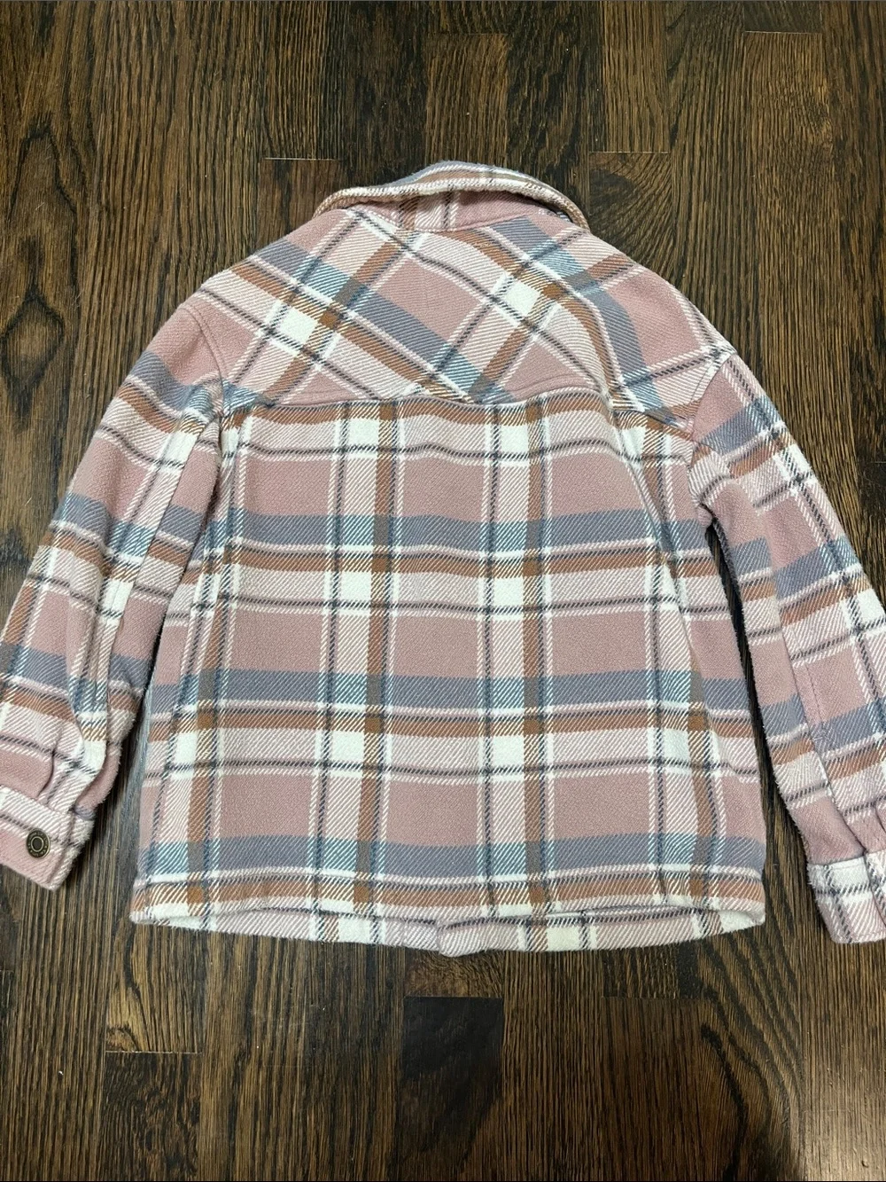 Little Co by Lauren Conrad plaid Shacket size 6